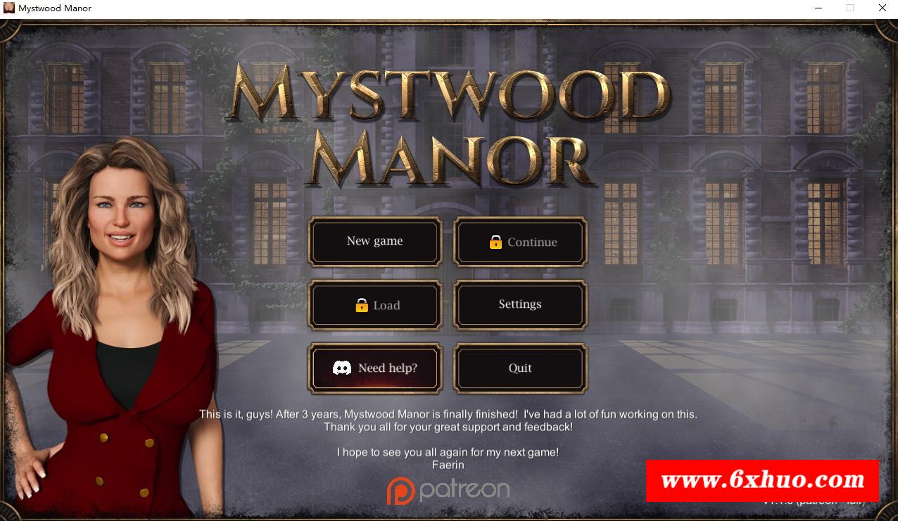 【欧美经营SLG/中文】幽灵庄园（斯特伍德庄园） Mystwood Manor v1.1.0 官方中文完结版+存档【更新/1.8G】-开心广场